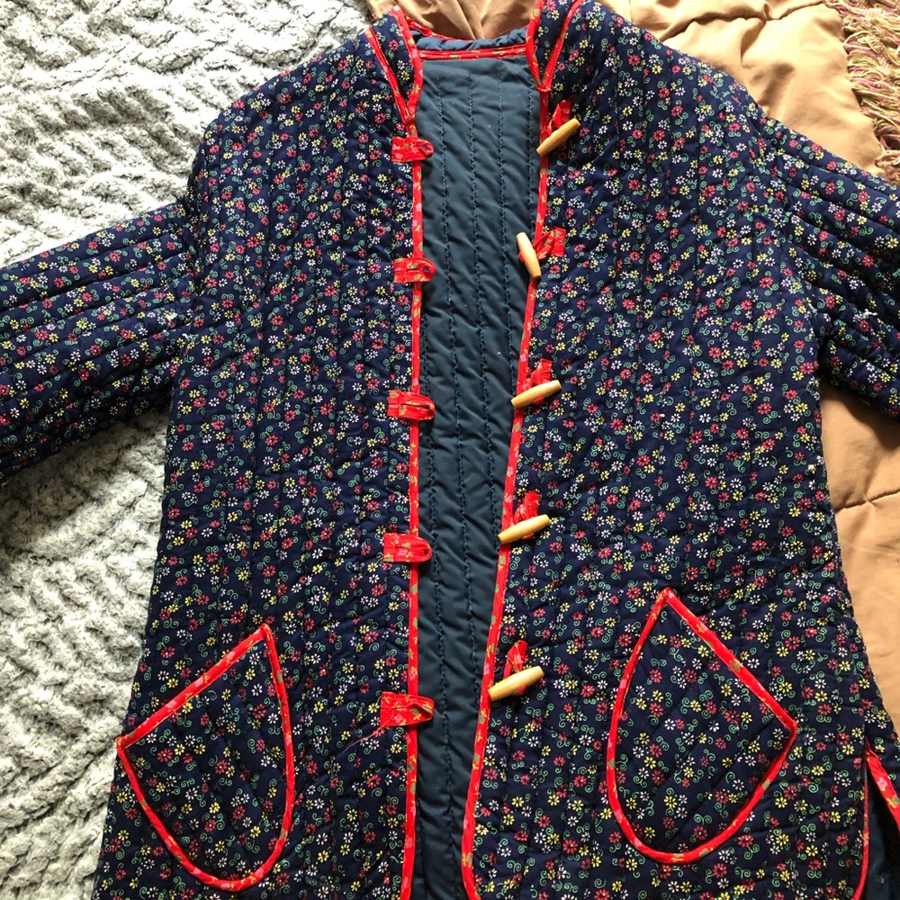Handmade quilted coat